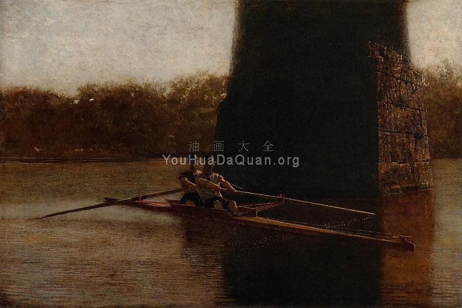 The Pair Oared Shell - 托马斯·伊肯斯